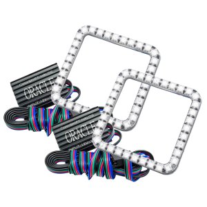 Ford Superduty Fog Light Halo Kit - ORACLE Lighting - ColorSHIFT - `08-`10